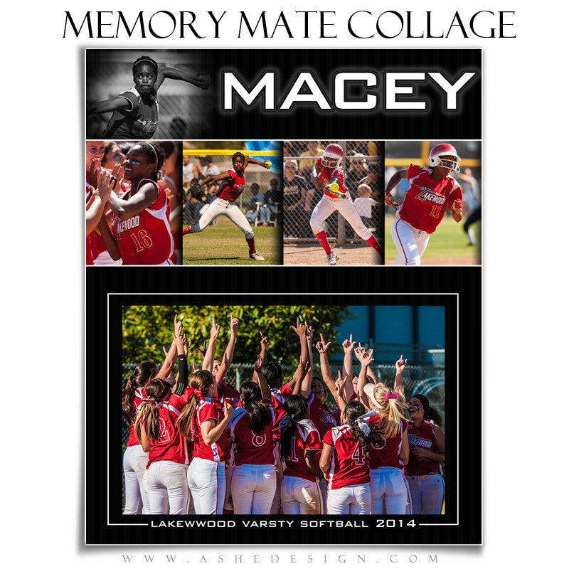 Photography Templates - Sports Memory Mates