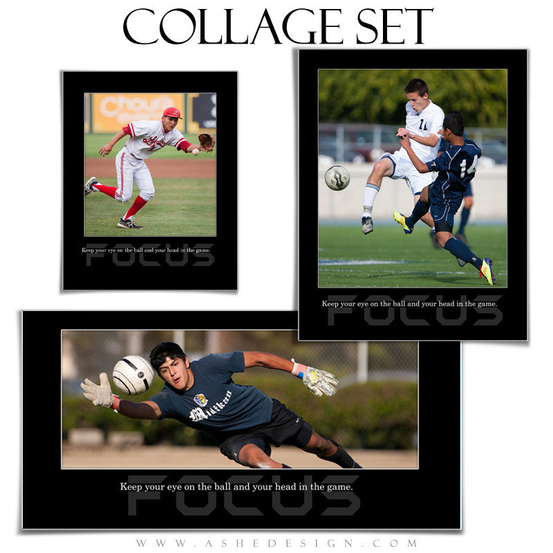 Motivational Collage Set | Focus