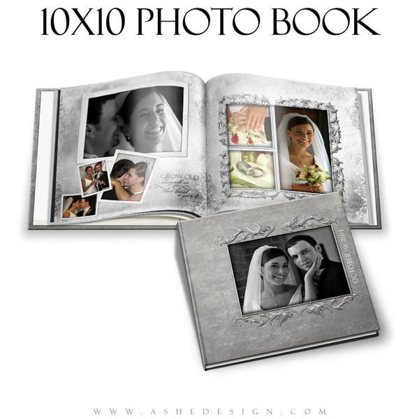 Wedding Photo Book 10x10 - Softly Spoken