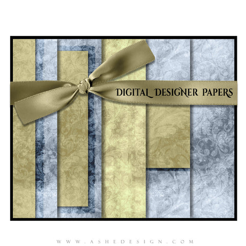 Digital Designer Papers | Powder Puff set