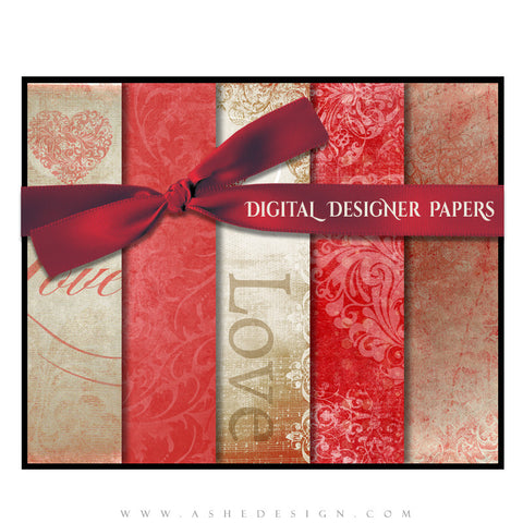 Amour - Digital Papers full set web display