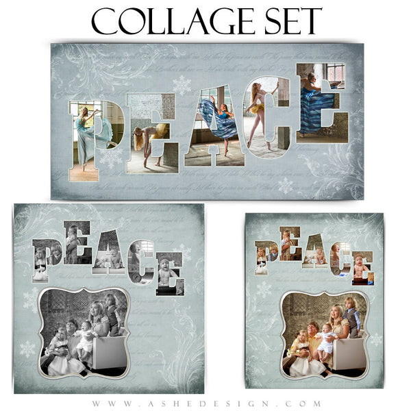 Peace - Word Collage Set web display
