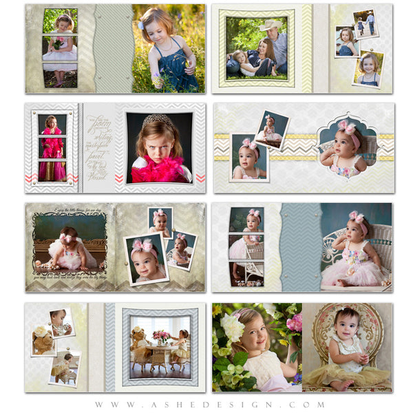 Family Photo Book (10x10) - Classic Chevron