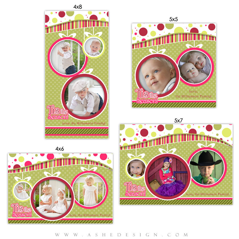 Christmas Photo Card Templates | Be Jolly