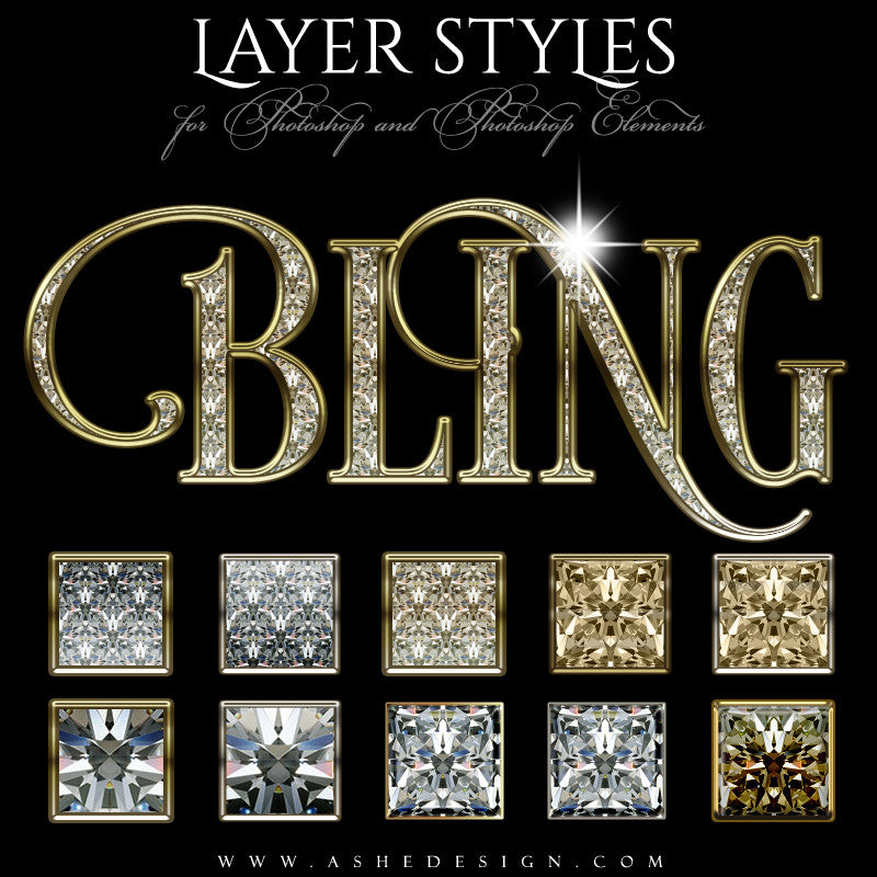 Photoshop Styles | Bling