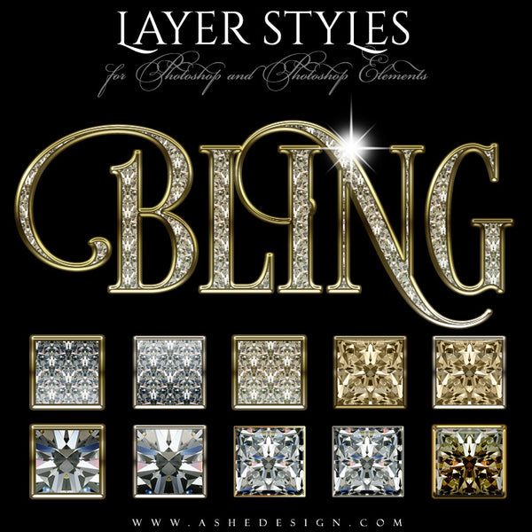 Photoshop Styles | Bling
