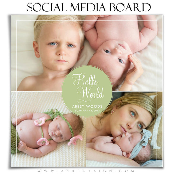 Social Media Board1 | Hello World