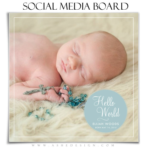 Social Media Board4 | Hello World