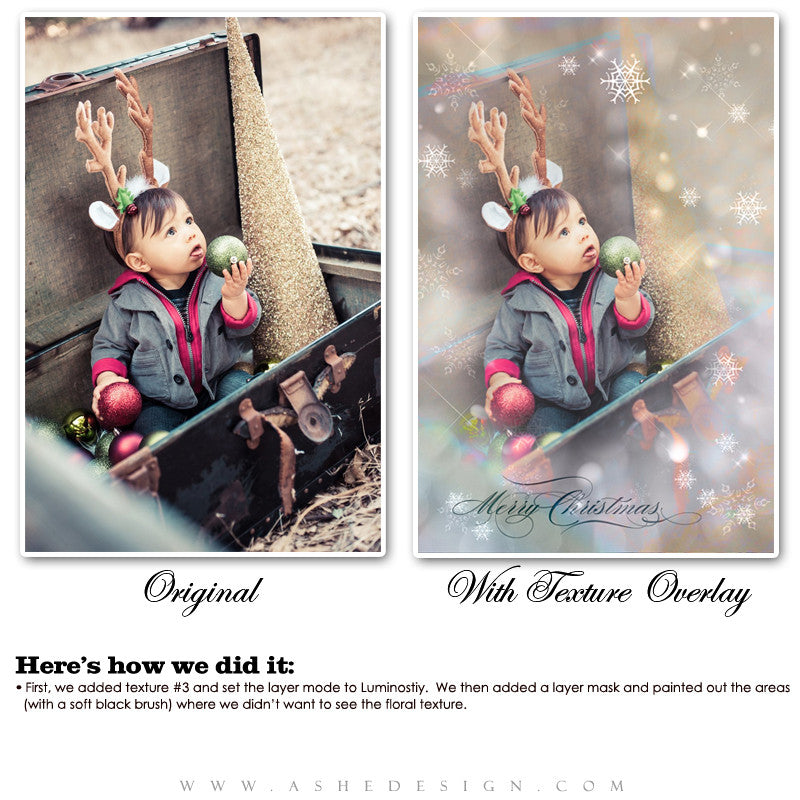 Ashe Design | Winter Wonderland Texture Overlays