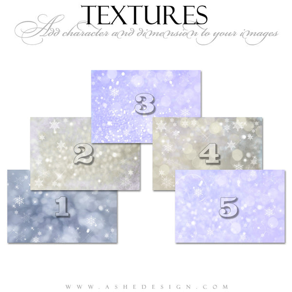 Ashe Design | Winter Wonderland Texture Overlays