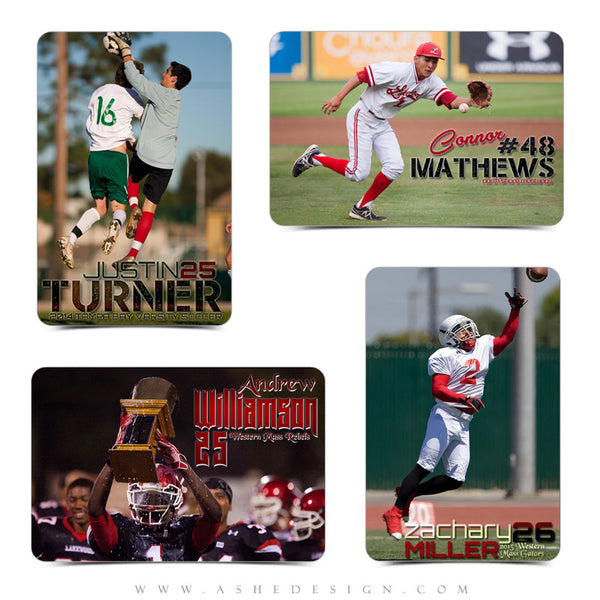 Ashe Design | Customizable Photoshop Sports Word Art | Game Day examples