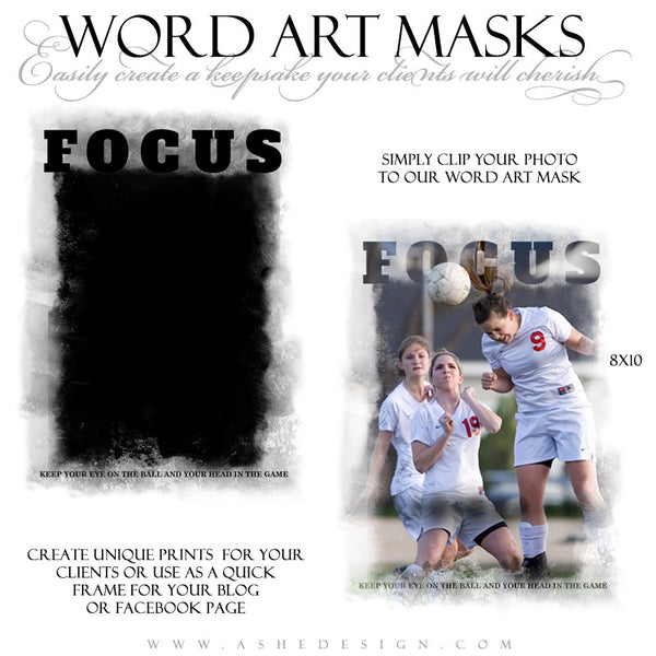 Word Art Layer Masks web display