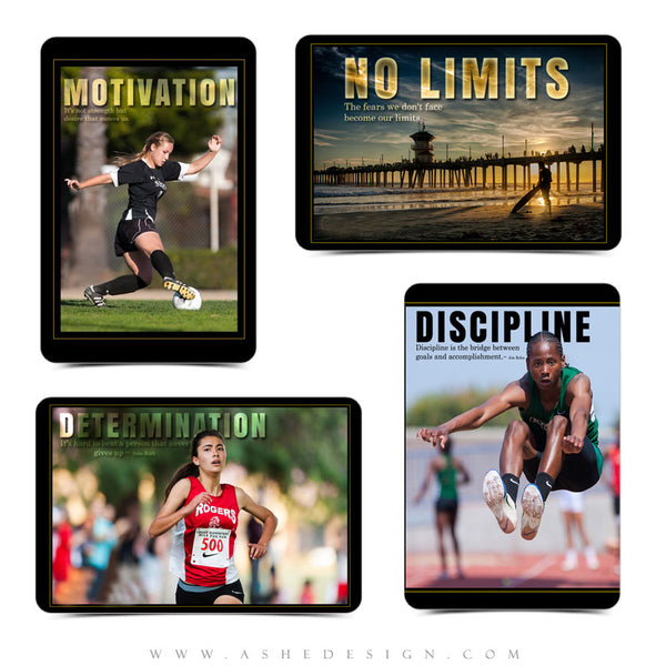 Sports Word Art Collection - Motivational Set (3)