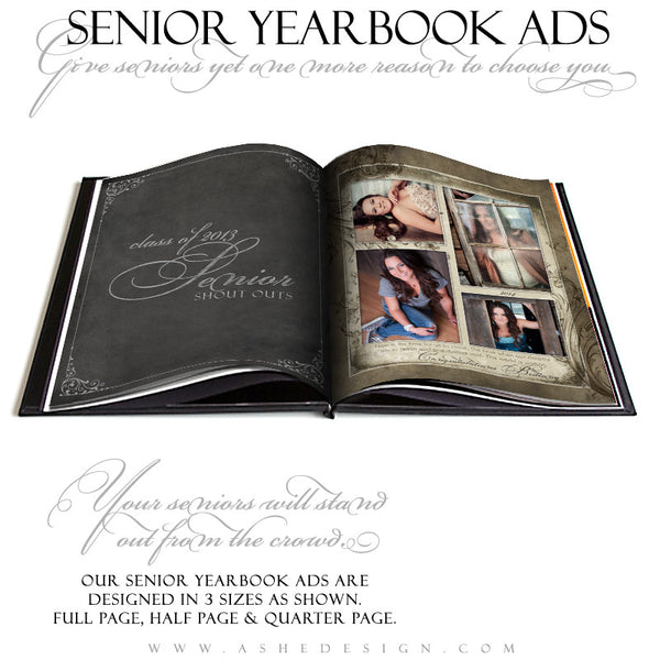 Catherine Alise Yearbook Photography Templates