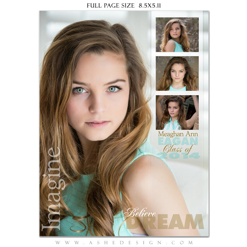 Sculpting Words - Yearbook Templates for Photographers