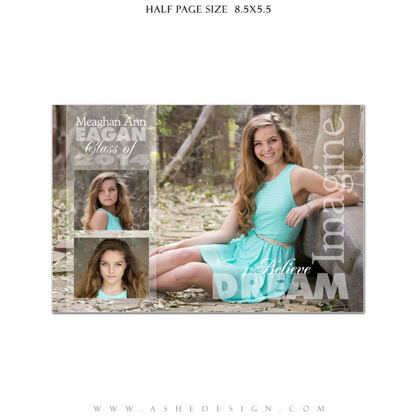 Sculpting Words - Yearbook Templates for Photographers