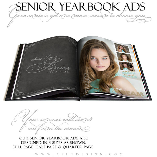 Sculpting Words - Yearbook Templates for Photographers