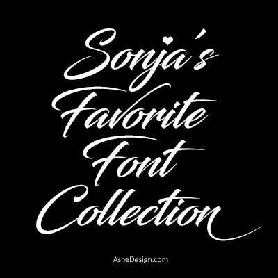 Sonja's Favorite Fonts