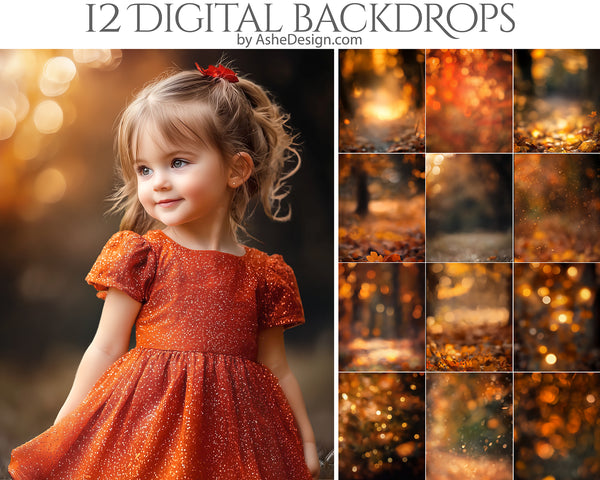 Digital Backdrops Forests