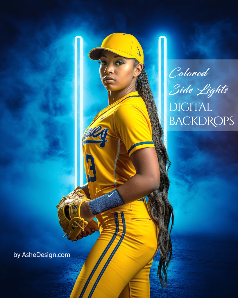 Ashe Design | Digital Photography Backdrops | Colored Side Lights ...