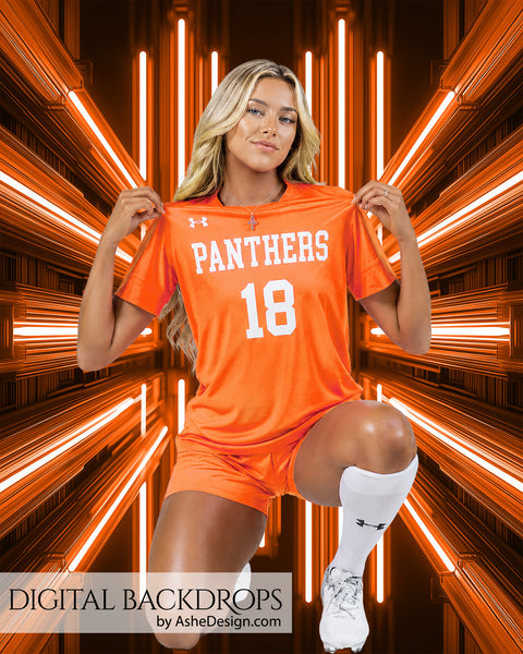 Digital Photography Backdrops - Digital Neon
