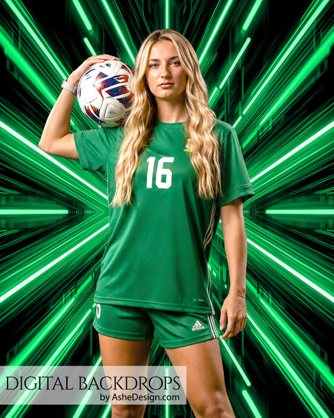 Digital Photography Backdrops - Digital Neon