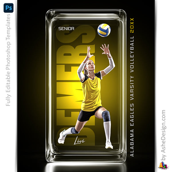 Amped Effects - Action Packed Multi-Sport Poster Template For Photoshop