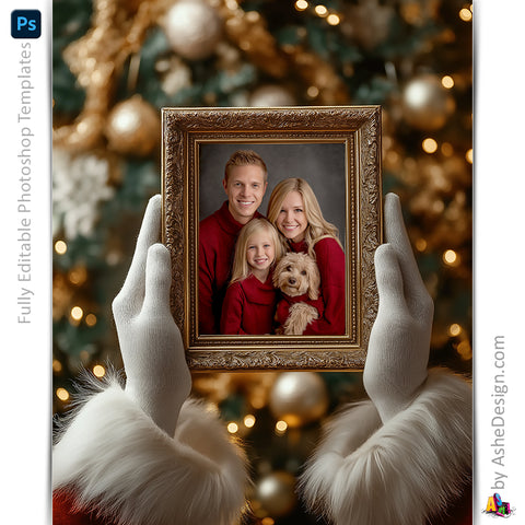 Easy Effects - Santa Hands Frame