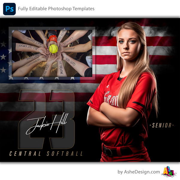 Memory Mates - All American Multi-Sport Templates For Photoshop