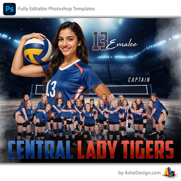 Sports Memory Mates - Stadium Lights Volleyball