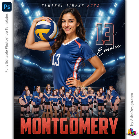 Sports Memory Mates - Stadium Lights Volleyball