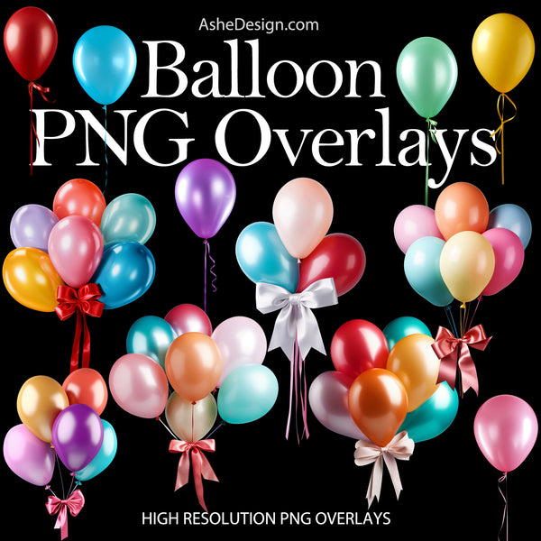 PNG Overlays - Balloons