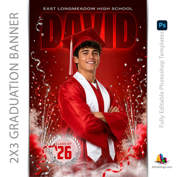 2x3 Graduation Banner - Graduation Celebration