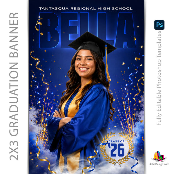 2x3 Graduation Banner - Graduation Celebration