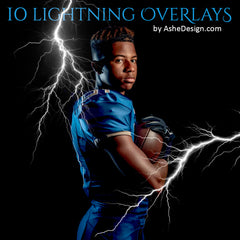 PNG Overlays - Lightning Strikes