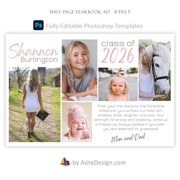 Yearbook Ad Designs - Destined For Greatness
