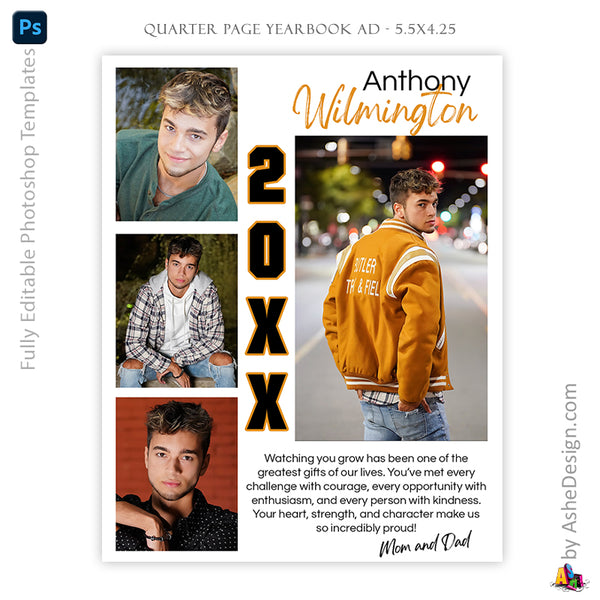Yearbook Ad Designs - Greatest Gift