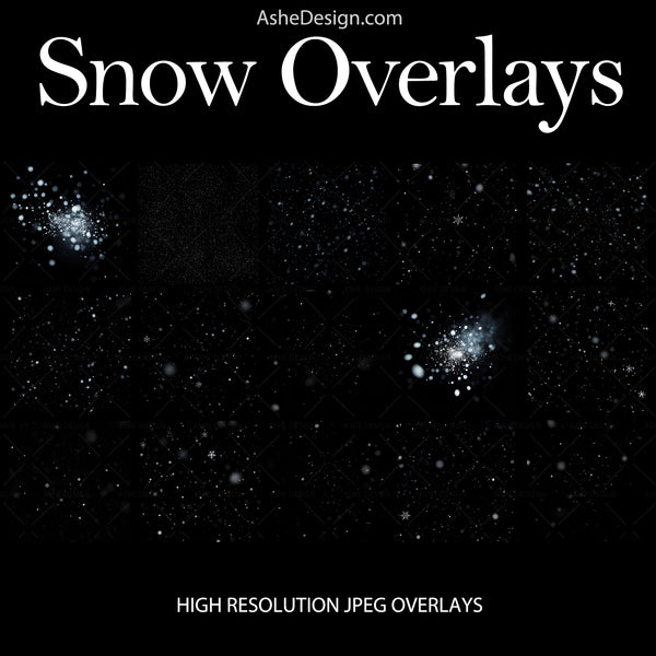 Designer Gems - Snow Overlays