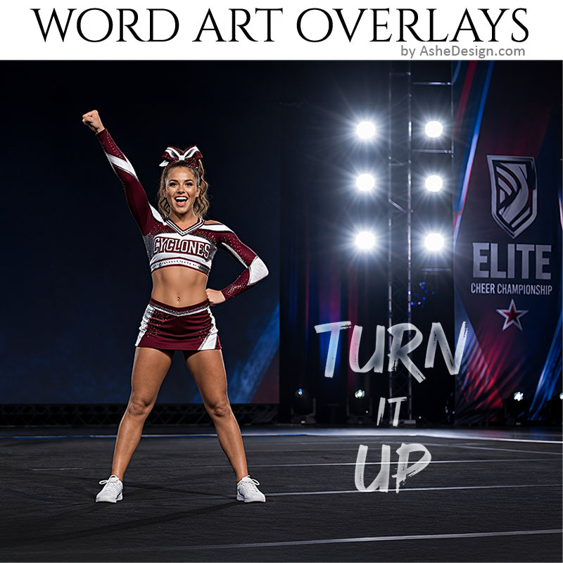 Word Art Overlays - Team Spirit