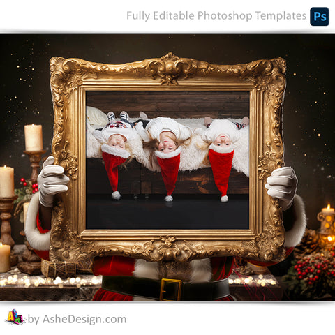 Easy Effects - Santa Frame