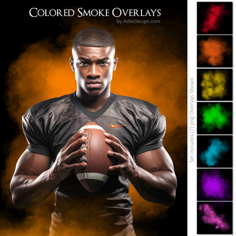 PNG Overlays - Colored Smoke