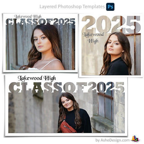 Senior Collage Set (12x12, 10x20, 11x14) - Senior Year 2025
