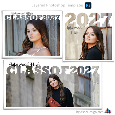 Senior Collage Set (12x12, 10x20, 11x14) - Senior Year 2027