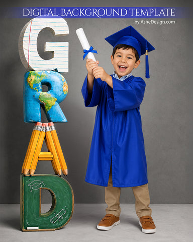 Digital Backdrop Set - Tiny Tassels
