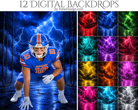 Digital Photography Backdrops - Chain Reaction