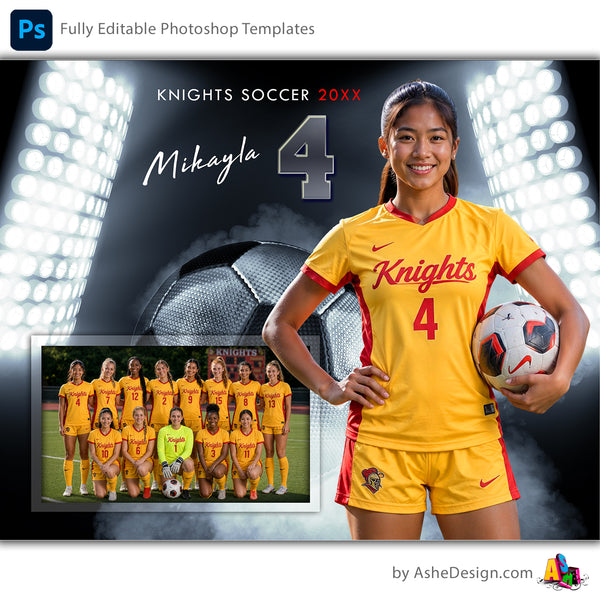 Sports Memory Mates - Smokey Lights Soccer