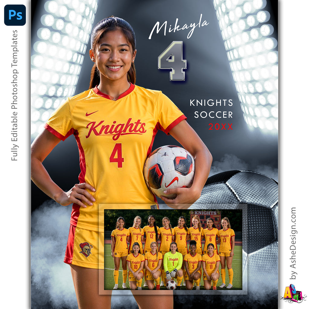 Sports Memory Mates - Smokey Lights Soccer