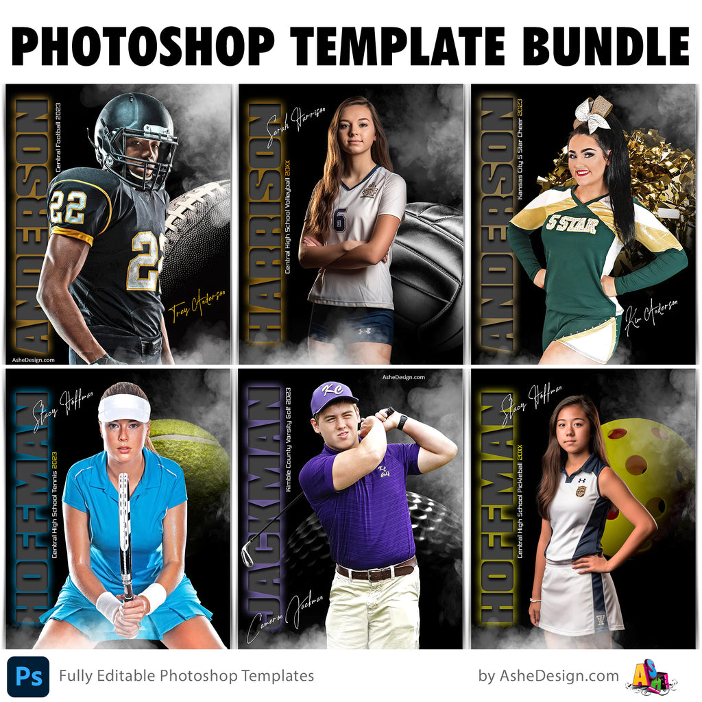 Amped Effects Sports Poster Bundle - From The Shadows 2