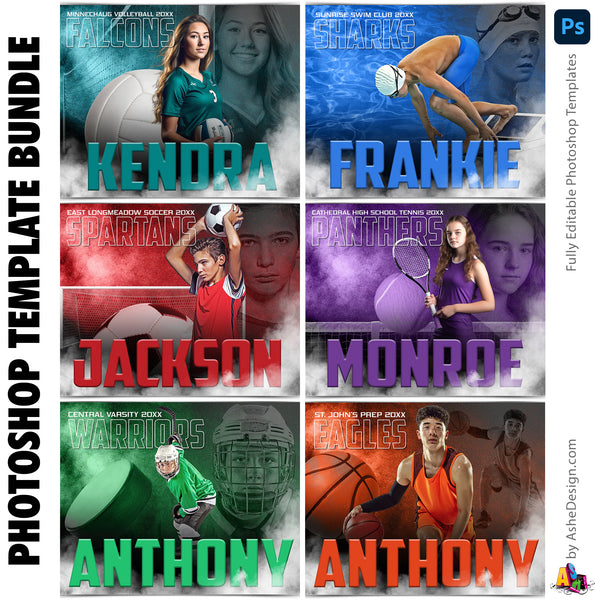 Amped Effects Sports Poster Bundle - Nitro Fusion 1