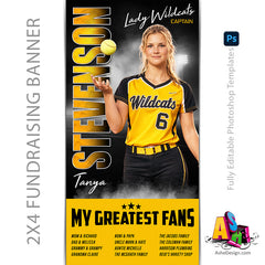 Fundraising Sports Banner - Standout Softball